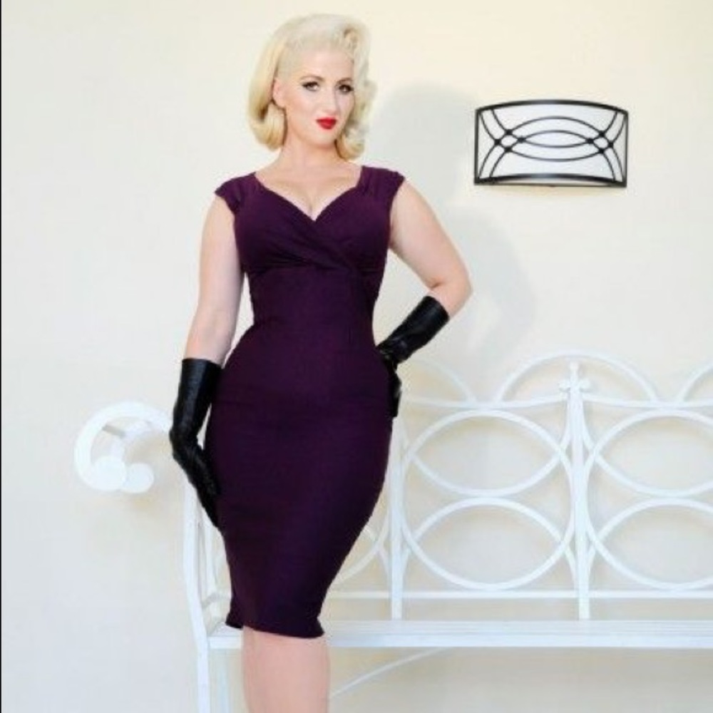 Pinup Couture Erin Wiggle Dress PUG